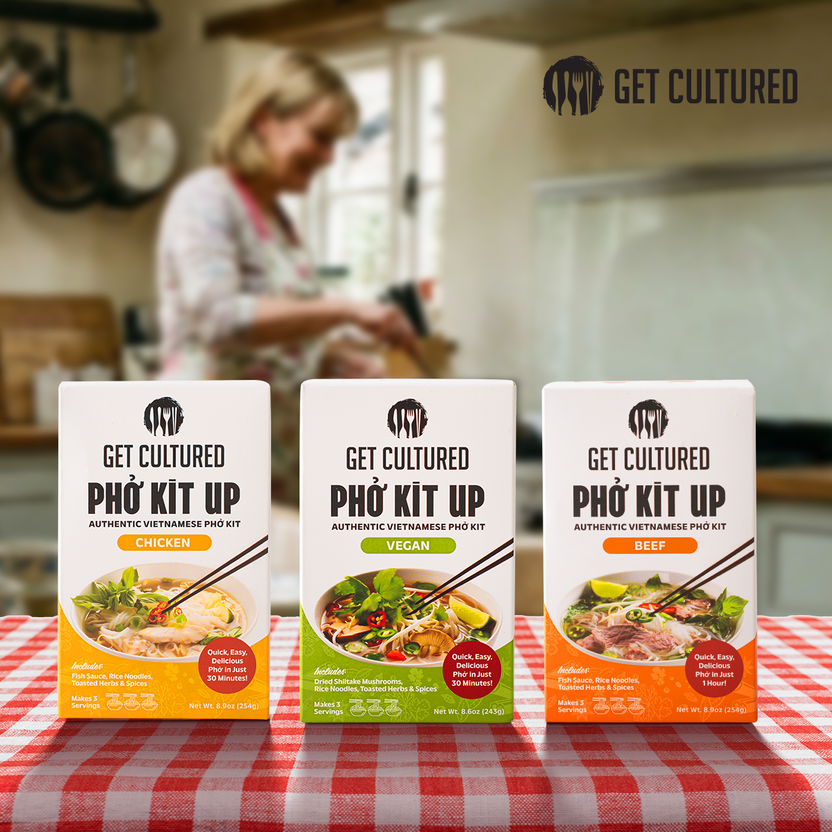 3 Serving DIY Vegan Phở Kit