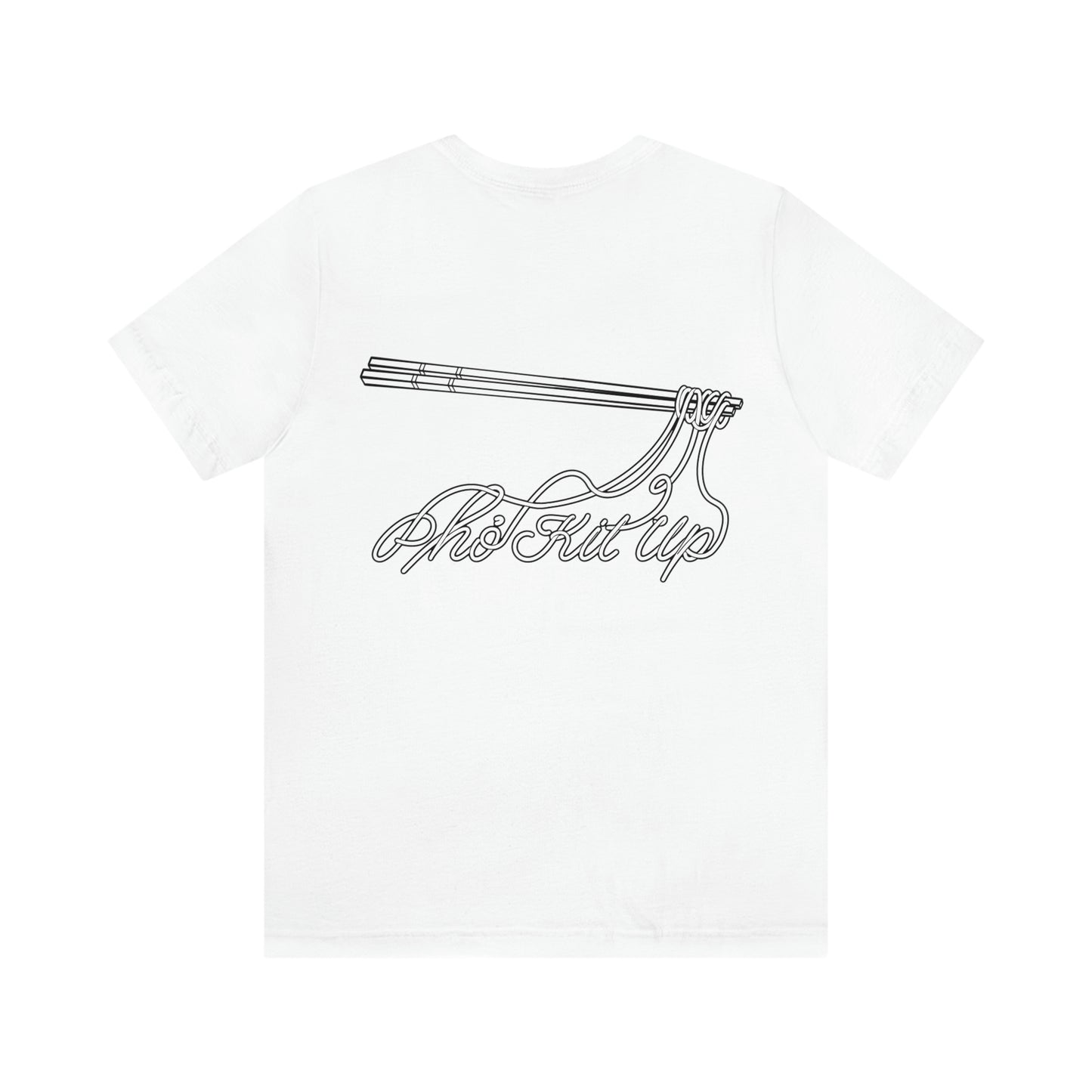 Pho Kit Up Noodle Pull T-Shirt (in black or white)