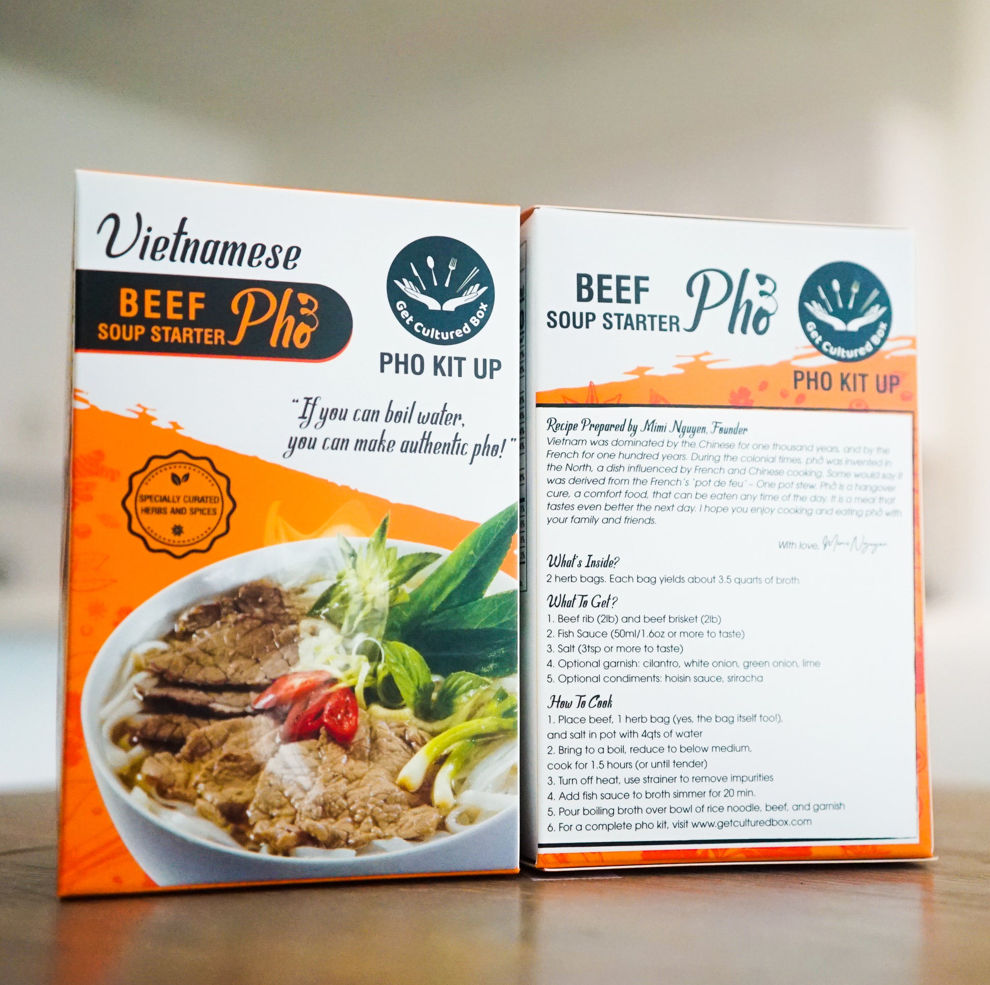 Beef Phở Herb Bags (set of 2) – GetCulturedBox