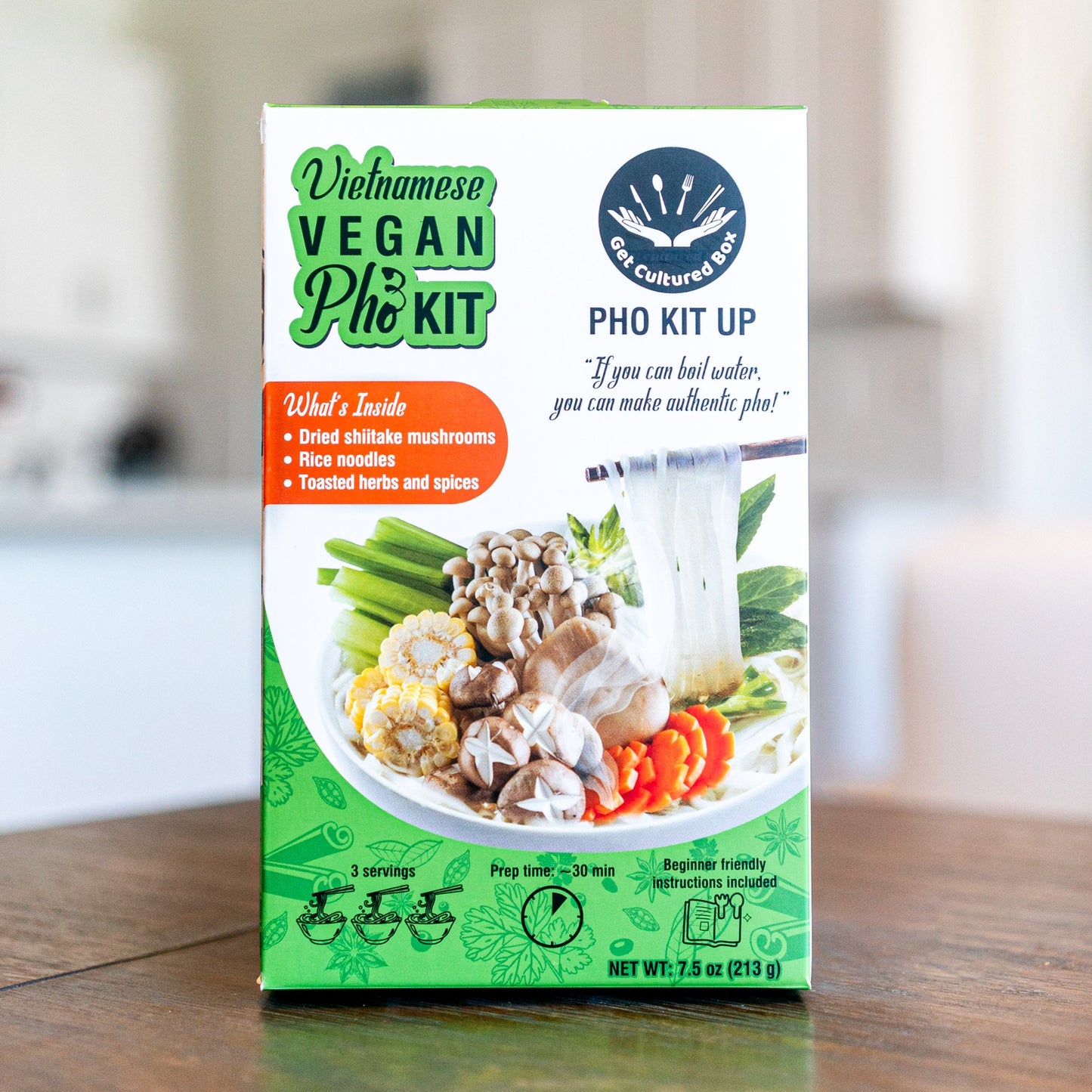 3 Serving DIY Vegan Phở Kit