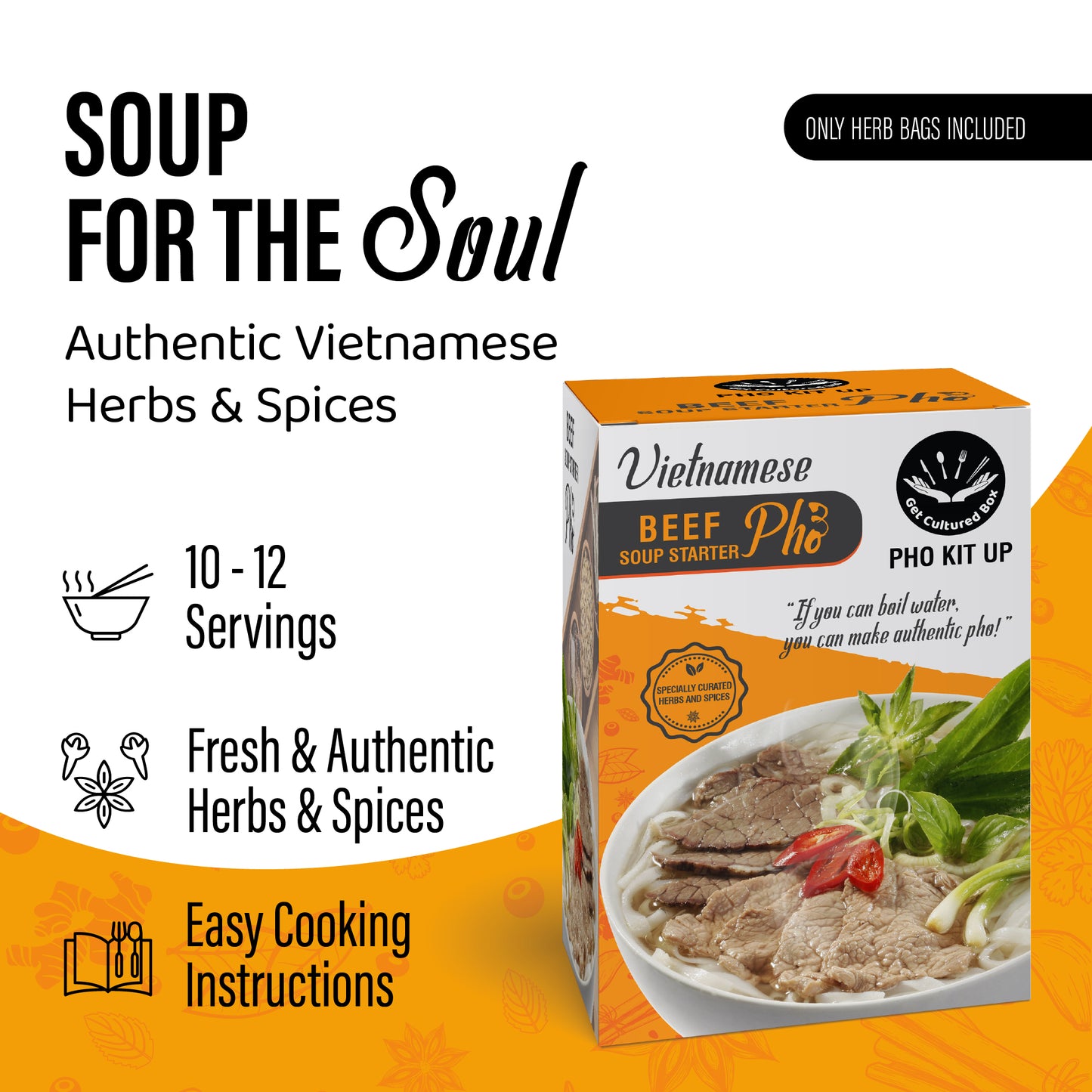 Beef Phở Herb Bags (set of 2)