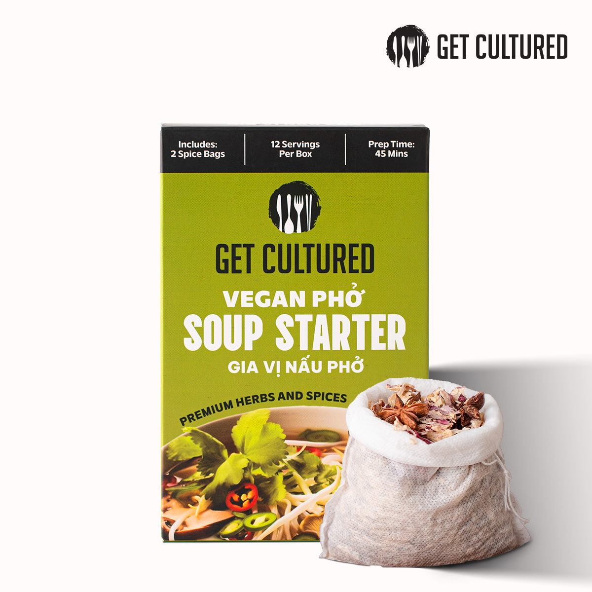 Vegan Phở Herb Bags (set of 2)