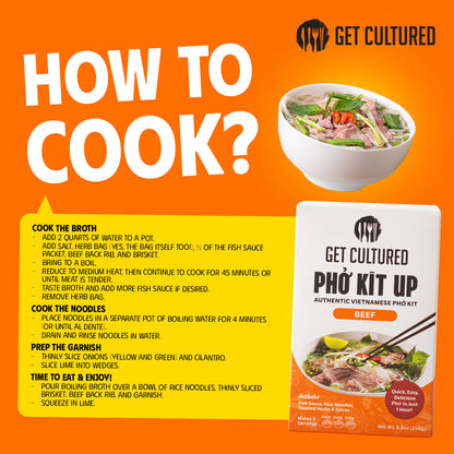 3 Serving DIY Beef Phở Kit