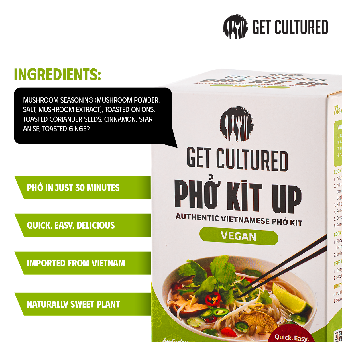 3 Serving DIY Vegan Phở Kit