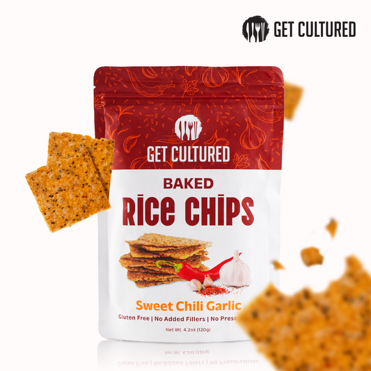 VALUE PACK Premium Sweet Chili Garlic Rice Chips (4 Bags)